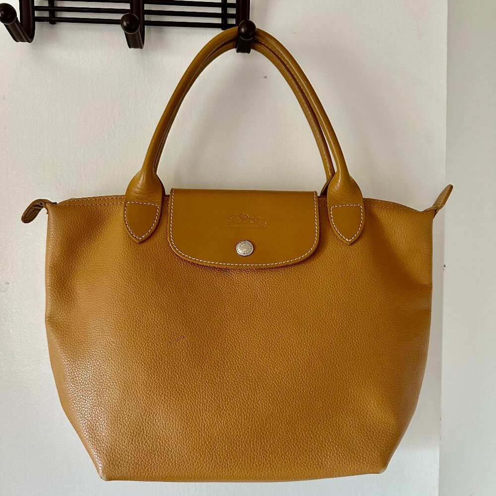 Longchamp Small Leather Tote - Used
